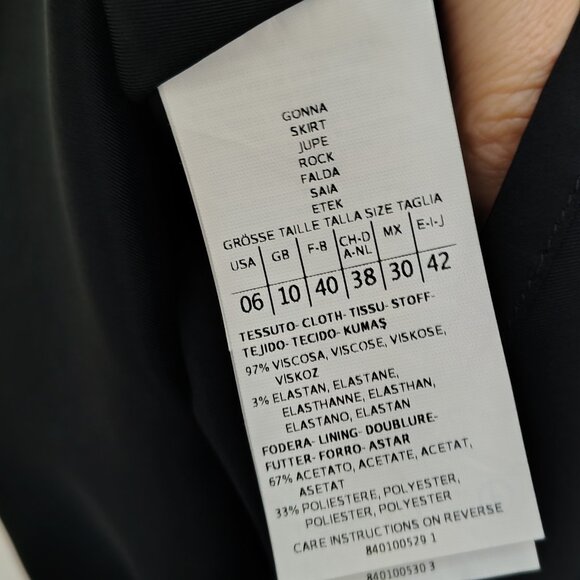 MAX&Co. by Max Mara Black skirt - Picture 2 of 5